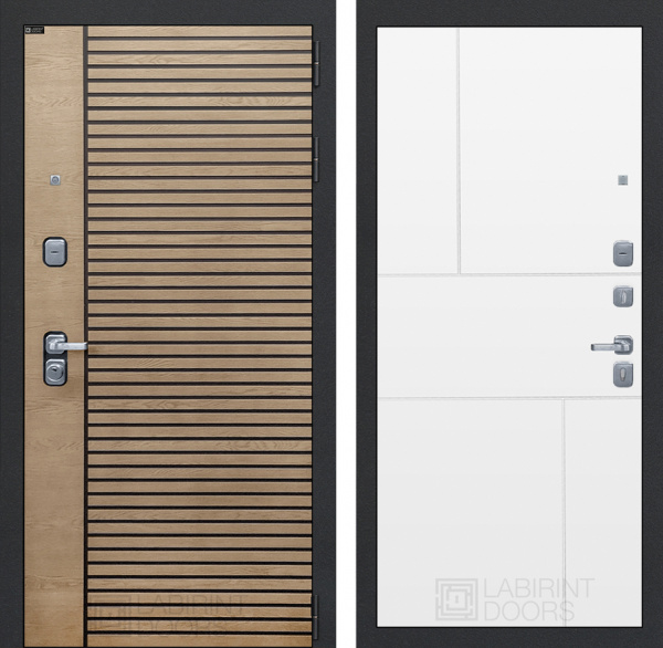 Дверь Лабиринт RITM 21 — Белый софт