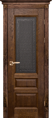 Межкомнатная дверь "Аристократ №2", античный орех