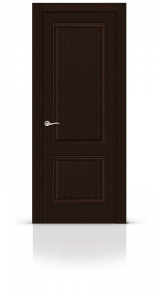 Дверь СИТИДОРС мод. Малахит-1 в багете глухая Шпон Венге