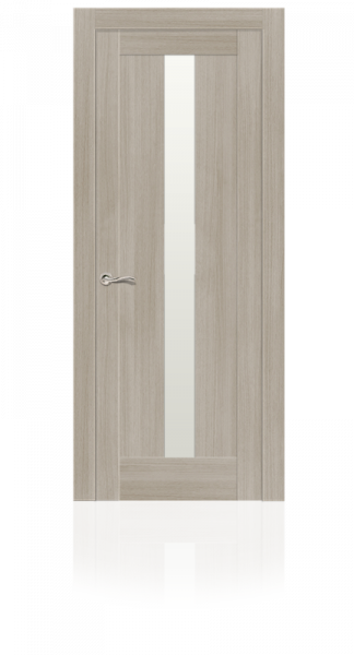 Дверь СИТИДОРС мод. Маэстрио со стеклом Экошпон ясень кремовый