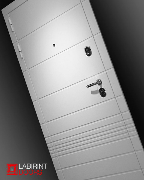 Дверь Лабиринт TRENDO 11 — Белый софт