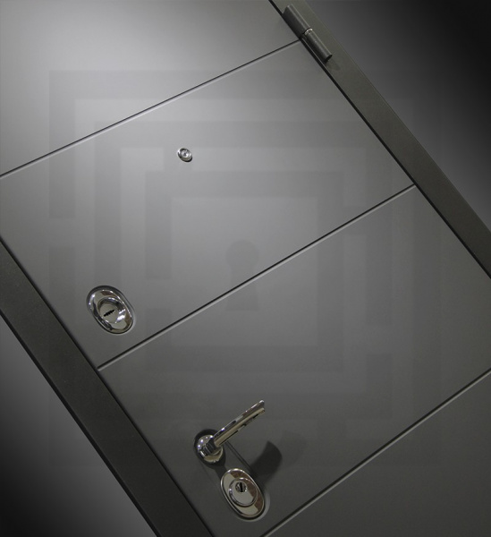 Дверь Лабиринт ART графит 02 — Венге, стекло белое