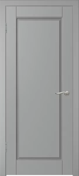 Межкомнатная дверь "Скай-1", пг, серый (Эмалевое покрытие)