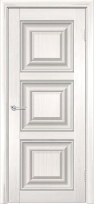 Межкомнатная дверь S-47 Эко-Шпон Глухая лиственница белая