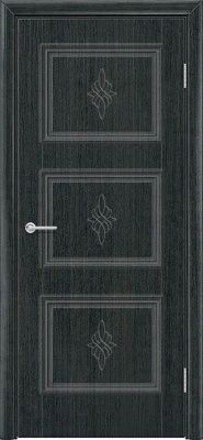 Межкомнатная дверь Lira -4 Глухая венге патина
