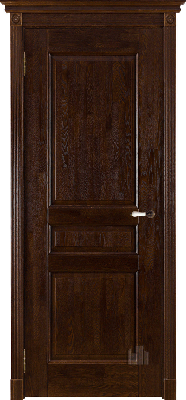 Межкомнатная дверь "Виктория", пг, античный орех