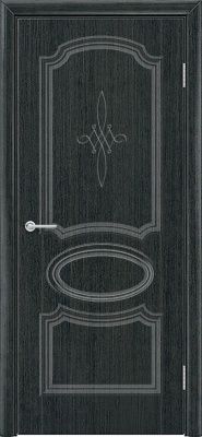 Межкомнатная дверь Lira -5 Глухая венге патина