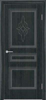 Межкомнатная дверь Lira -3 Глухая венге патина