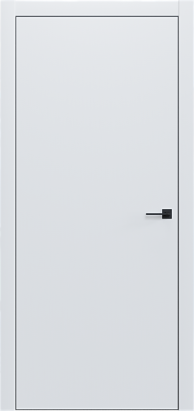 Прочная влагостойкая композитная дверь | Белая RAL 9003