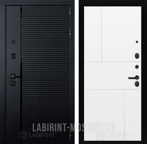 Дверь Лабиринт PIANO 21 — Белый софт