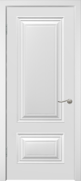 Межкомнатная дверь "СИМПЛ-2", пг, белый (Эмалевое покрытие)
