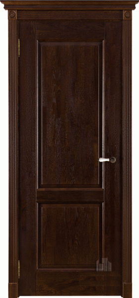 Межкомнатная дверь "Селена", пг, античный орех