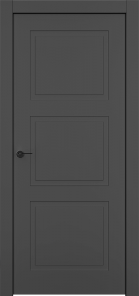 Дверь Офрам КЛАССИКА-33 глухая, эмаль черная