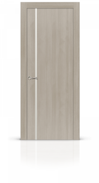 Дверь СИТИДОРС мод. Лучия-1 со стеклом Экошпон ясень кремовый