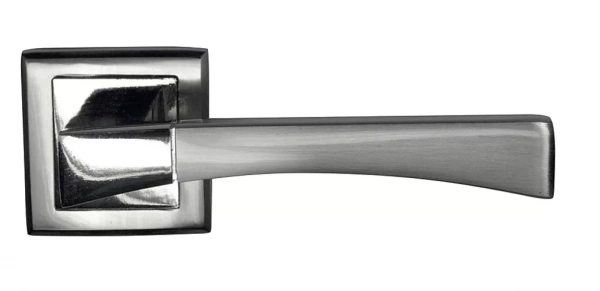 Ручка BUSSARE STRICTO A-16-30 CHROME/S.CHROME (никель матовый / никель блестящий)